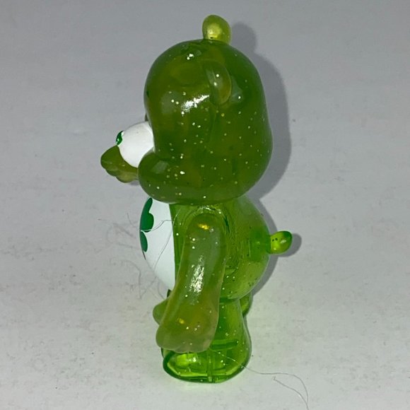 TCFC Green Good Luck Care Bear Shamrock 3" Character See Thru Kids Toy - Picture 4 of 4